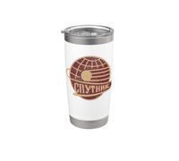 Sputnik Soviet Space Program Retro USSR Emblem Stainless Steel Insulated Tumbler
