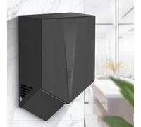 SPUZZO Hand Dryer For Toilets Commercial, Hand Dryer 6-10 Seconds to Dry, 1200W Electric Hand Dryer, Wall Mounted Hand Dryer, Automatic Induction Low Energy Hands Drying Device (Color : Black)