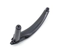 SPVPUPRMNN Door Handle Outer Cover for X5 X6 E70 E71 E72 2007-2013 Interior Left Right Passenger Door Pull Handle Inside Cover Panel Trim Replacement(Right Carbon Fiber)
