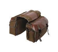 SPVPUPRMNN for Shadow 750 for Royal Enfield for Bullet Ctx Motorbike Saddle Bag Motorcycle Riding Panniers Box Side Tools Bag Pouch for Motorbike Motorcycle Saddle Bags(Khaki)