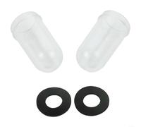 SPX0710MA Sight Glass with Gasket, Clear Plastic Replacement for Hayward SP0710 SP0710X Sand Filter Valve, Fits Pro Series for vari-flo Multiport Valve SP0715 SP0716(2pcs)