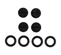 SPX1700FG Pool Drain s with Gaskets, 4-Pack, Threaded 1/4" Male Fittings, Leak-Resistant Secure Connection, Heavy-Duty Plastic, for Hayward SP1800X/SP1750/SP1775 Pumps