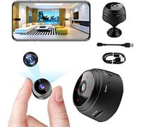 Spy Camera, 1080P HD Hidden Camera Wifi Wireless Micro Camera for Home Long Life Battery Mini Camcorder Indoor Surveillance with Night Vision Motion Detection