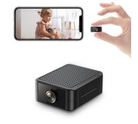Spy Camera, Hidden Camera 4K Ultra HD with 4H Battery Life, SD Card & Cloud Storage, Motion Detection Alarm, Real-Time App Alerts, 2.4G WiFi & Night Vision for Home/Office Security