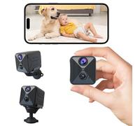 Spy Camera Hidden Camera,High Video Quality WiFi Wireless Mini Camera,Indoor Camera For Home Security, Small Nanny Cam Night Vision Motion Activated Alerts,Baby and Pets camera