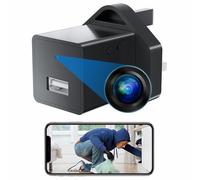 Spy Camera Hidden Camera USB Charger 1080P HD WiFi with Motion Detection Remote App Control Micro Small Wireless Indoor Secret Camera Mini Nanny Spy Cam for Home Office Security and Surveillance Monit