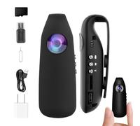 Spy Camera,Mini Camera Body Wear,1080P FHD Small Spy 1080P Video,Body Wearable,Pocket Clip for Office,Law Enforcement,Security Guard,Home,Car,Hiking gift