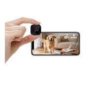 Spy Camera, Mini WiFi Surveillance Camera 1080P Indoor/Outdoor, Micro Bluetooth Camera with Night Vision, Motion Detection, 2.4GHz Remote Recording