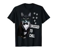 Spy Cat Tuxedo Dressed to Chill T-Shirt