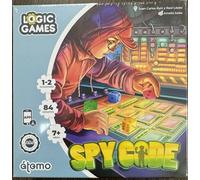 Spy Code Logic Game Logic Game - Game for 1 Player Ages 7+ - Game for Reasoning, Logic, Attention and Mental Calculation