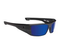 Spy - Dirk Matte Black Happy Bronze Polar Blue Mirror - Sunglasses