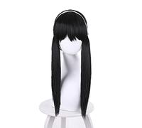 Spy × Family Yor Forger Briar Cosplay Wig Anime Long Straight Black Hair Heat-resistant Fiber Hair+Wig Cap Girls Women Party Wig