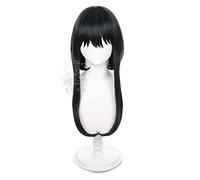 SPY FAMILY Yor Forger Cosplay Wigs Yor Forger Long Straight Woman Cosplay Wigs Synthetic Hair Heat Resistant
