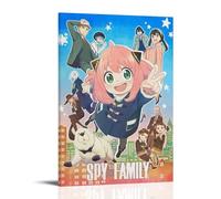 Spy × FamilyWaterproof Posters Wall Art Posters Waterproof Home Printing Moisture-proof Easy to Install And Fade ResistantFrame-style24x36inch(60x90cm)