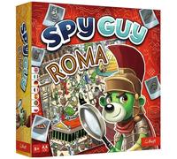 Trefl - Spy Guy Roma - Rome, Cooperative Observation Game, Giant Game Board, Family Board Game for Adults and Children from 5 Years