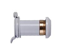 Spy Hole Viewer 20-35mm Long White Gold Chrome - Door Viewer 20-35mm White