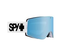 SPY + - Marauder, EVERWHITE, Happy Boost Bronze with Ice Blue Mirror & Happy Boost LL Coral, Medium-Large, Unisex, Adult