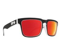 Spy Men's Sunglasses Helmet Sunglasses Whitewall Happy Grey Green W/Red Spectra 57, Whitewall - Happy Gray Green W/Red Spectra, 57