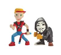 Spy Ninjas 3-INCH 2 FIGURE PACK. CHAD WILD CLAY, PZ2 FIGURE SECRET NETWORK. SPY MISSION TOYS. HELP DEFEAT PROJECT ZORGO