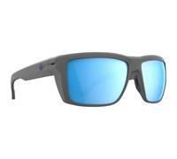 Spy Optic Men's Overhaul Polarized Square Sunglasses, Matte Gray, 59mm