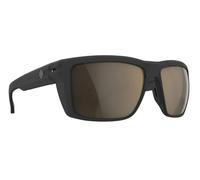 Spy Optic Men's Overhaul Polarized Square Sunglasses, Translucent Matte Black, 59mm