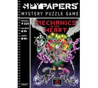 Spy Papers Mechanics of the Heart Mystery Puzzle Game - Date nights, Valentine's day - Personalisable