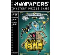 Spy Papers Mystery puzzle game - Include your own scavenger hunt - Personalisable - Easter gift - Operation E.G.G.