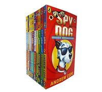 Spy Pets Spy dog Series 10 Books Collection Pack Set By Andrew Cope (Spy Dog, Captured!, Unleashed!, Superbrain, Rocket Rider, Teacher's Pet, Rollercoaster!, Brainwashed, Mummy Madness)