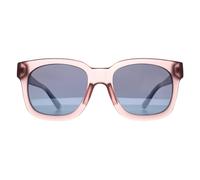 Spy Sunglasses Shandy 6700000000012 Matte Transparent Blush Light Blue Flash Mirror