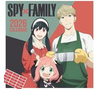 SPY x FAMILY Calendar 2026 - Square wall calendar with FREE Oragaising stickers Included