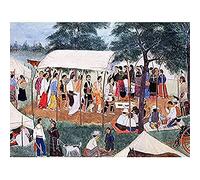 Spybuck Buffalo Dance Native American Shawnee Painting Unframed Wall Art Print Poster Home Decor Premium