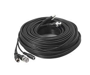 SpyCameraCCTV 30m Professional Copper RG59 BNC Video, RCA Audio and Power CCTV Cable