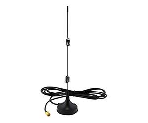 SpyCameraCCTV 7dBi High Gain Omni Directional Antenna for 2.4GHz Wireless CCTV, AV Sender or WiFi- includes Female SMA and M2M SMA Adapter