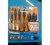 Spyder 6pc Spade Bit Set +2 FREE