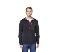 Spyder Active Sports Mens Bandit Half Zip, BLK RED, Large