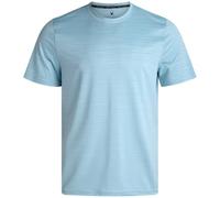Spyder Athletic Mens T Shirt - Moisture Wicking Performance Ultra Soft Short Sleeve Running Gym Workout Shirts for Men, Sky Jacquard, Large