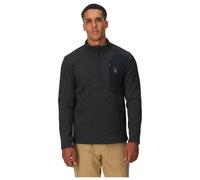 Spyder - Bandit Half Zip Limestone Black Melange - M - Fleece