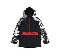 Spyder Boys Jasper Insulated Ski Anorak, Black Combo, 16