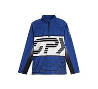 Spyder Boys Web Half Zip T-Neck, Electric Blue, XL