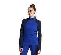 Spyder Charger 1/2 Zip Women Baselayer, Electric Blue, XS