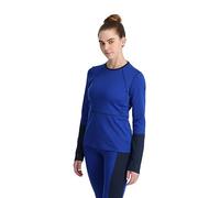 Spyder Charger Crew Women Baselayer, Electric Blue, XL