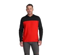 Spyder Charger Hoodie Men Baselayer, Volcano, L