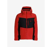 Spyder Copper Hooded Jacket Red Black - S