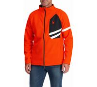 Spyder - Fleece jacket - Wengen Bandit Jacket Twisted Orange for Men - Size M Orange
