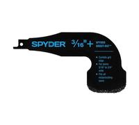 Spyder Grout Remover Tool, Accessory for Reciprocating Saws, for Grout Joints 3/16-3/4" (100264)