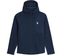 Spyder - Hooded fleece jacket - Bandit Hooded Jacket True Navy for Men - Size L Navy L