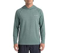 Spyder Long Sleeve Rashguard - UPF+, Quick-Dry, Hybrid Swim Shirt, Surfing, Hiking, Workouts Rash Guard Shirt for Men, Mallard, L