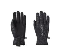 Spyder, LUXE SWEATER FLEECE GLOVES, Women's, BLACK, M