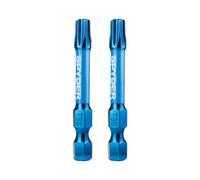 Spyder Mach-Blue Tx30 Impact Screwdriver Bits (L)50mm, Pack Of 2