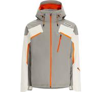 Spyder - Men's warm ski jacket in Primaloft® - Leader Jacket Concrete for Men - Size M - Beige Beige M
